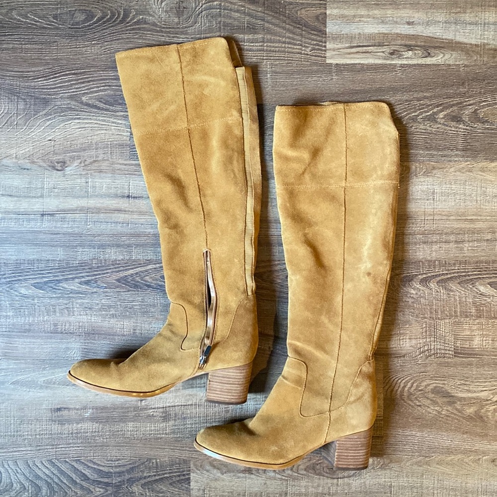 Very well cared for suede boots